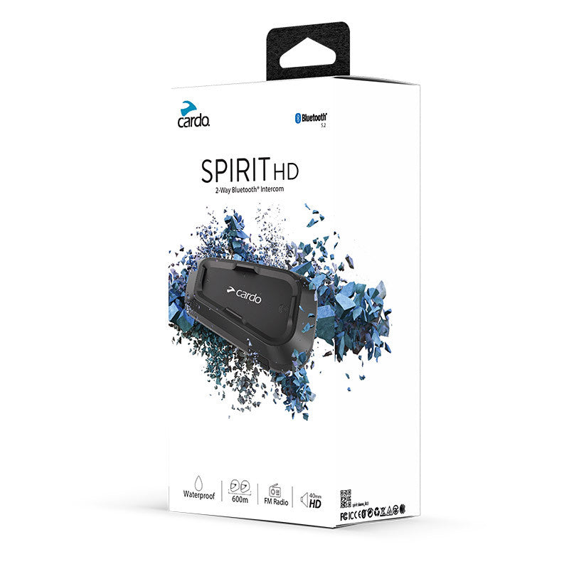 Spirit Hd Singolo Interfono Moto Cardo - 1