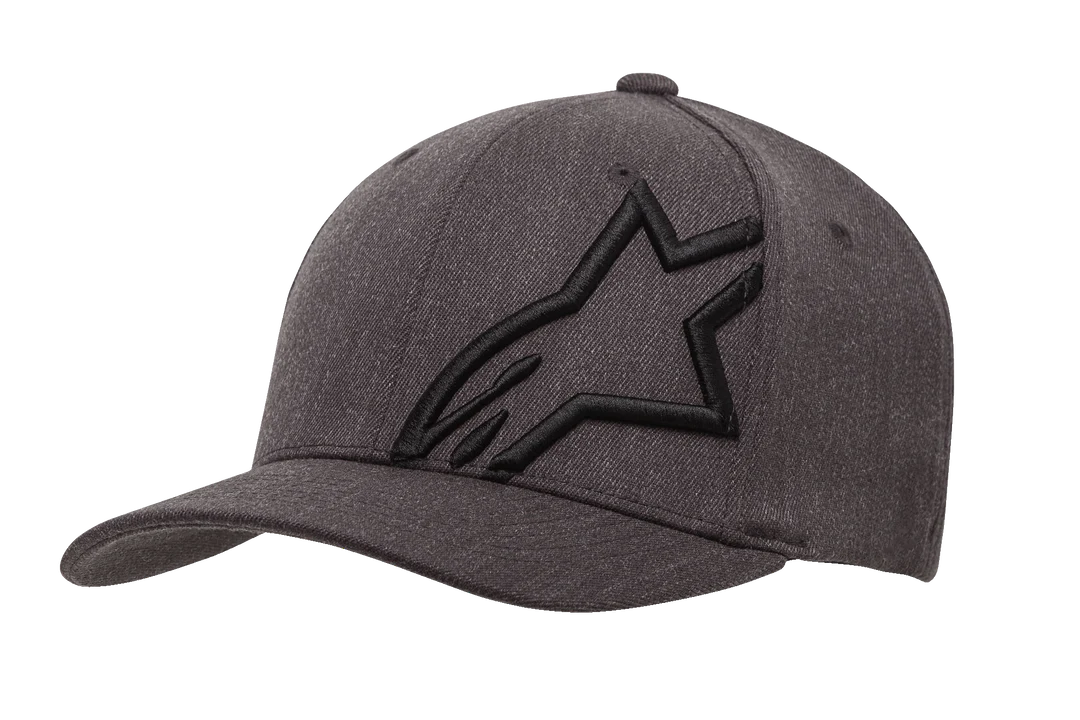 Cappellino Corp Shift 2 Curbrim Grigio Scuro-scuro Nero Alpinestars