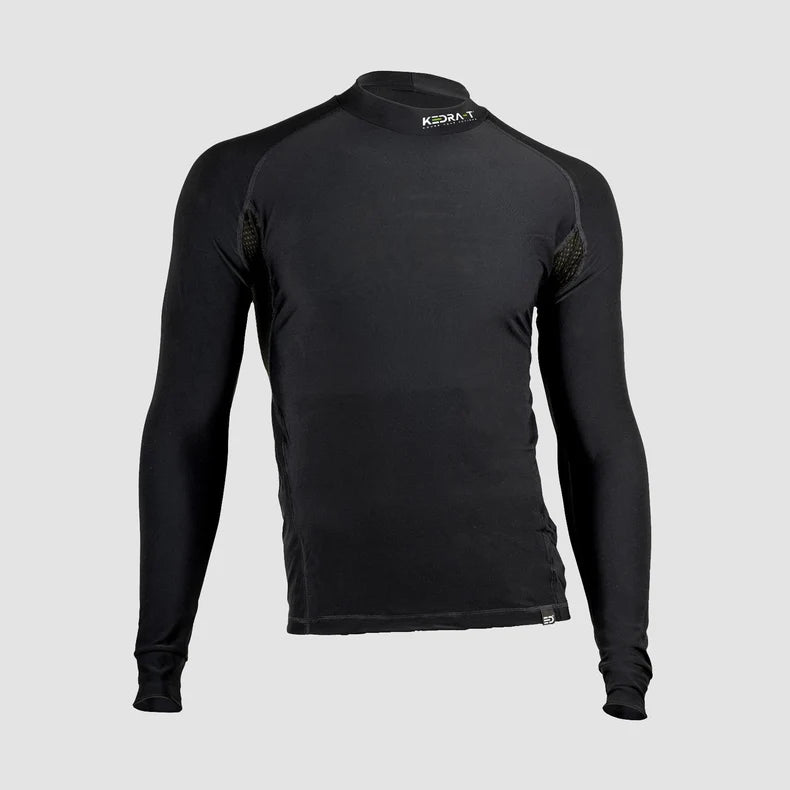 MAGLIA TECNICA TERMICA SOFT THERMAL IN PILE TECNICO UNISEX NERO KEDRA-T 130-X