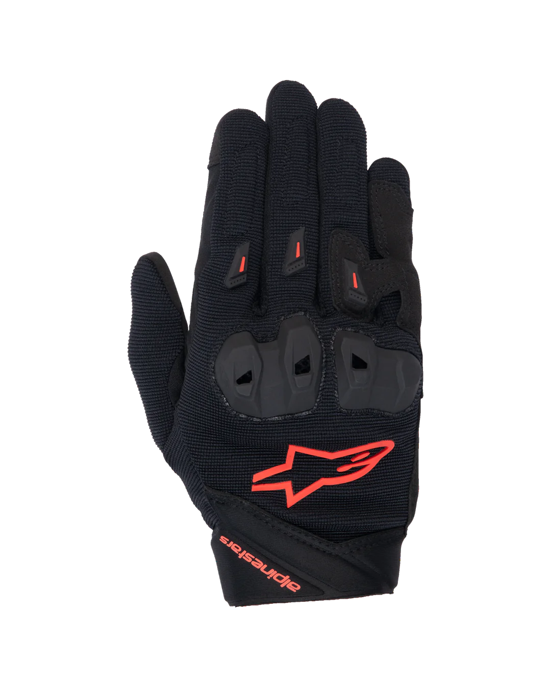 Stella Sp 1 Gloves Guanto Da Donna Traforato Nero/rosso Fluo Alpinestars