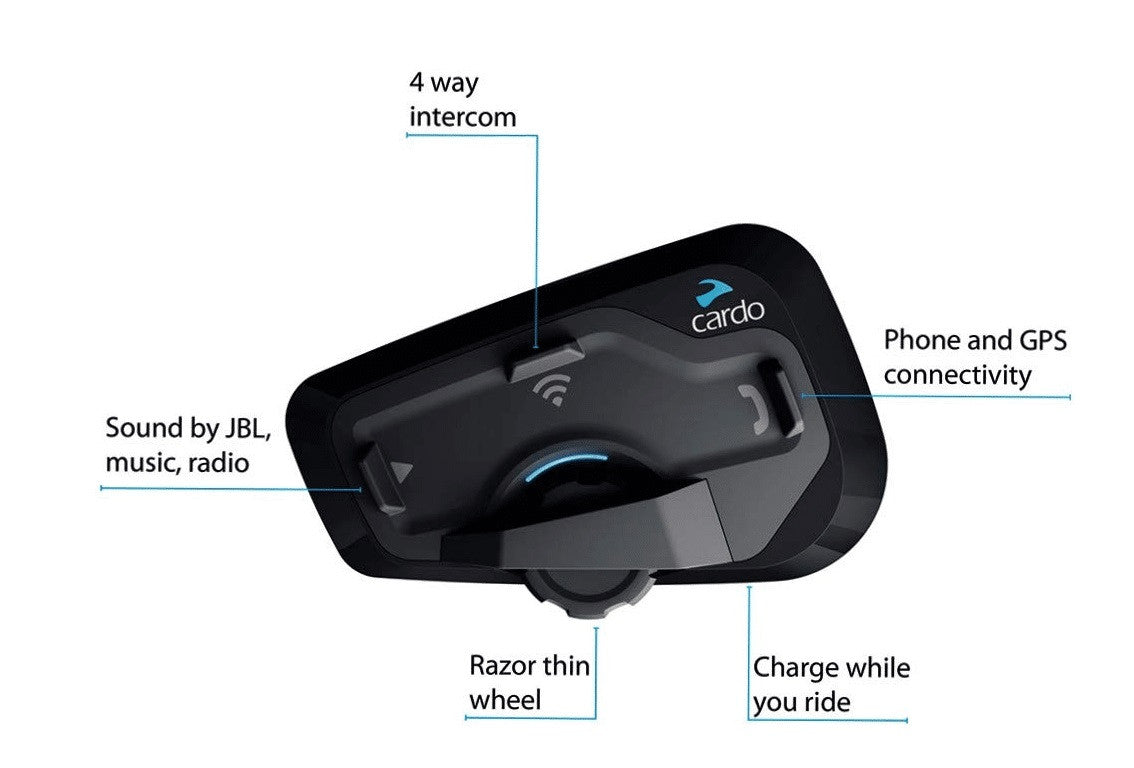 Freecom 4+ Singolo Interfono Moto Moto - 3