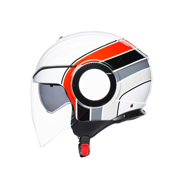 Orbyt Brera White/grey/red Casco Jet - 6