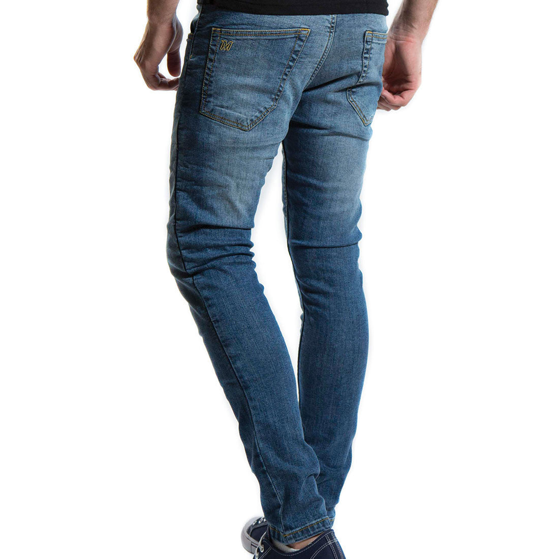 Jeans Milano Motto - Jeans con Protezioni In Kevlar e Ginocchiere - 2