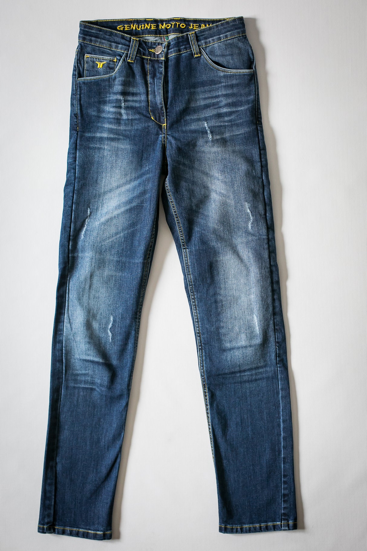 Jeans Hiro Motto Jeans - Jeans Donna con Rinforzi In Kevlar e Ginocchiere - 1