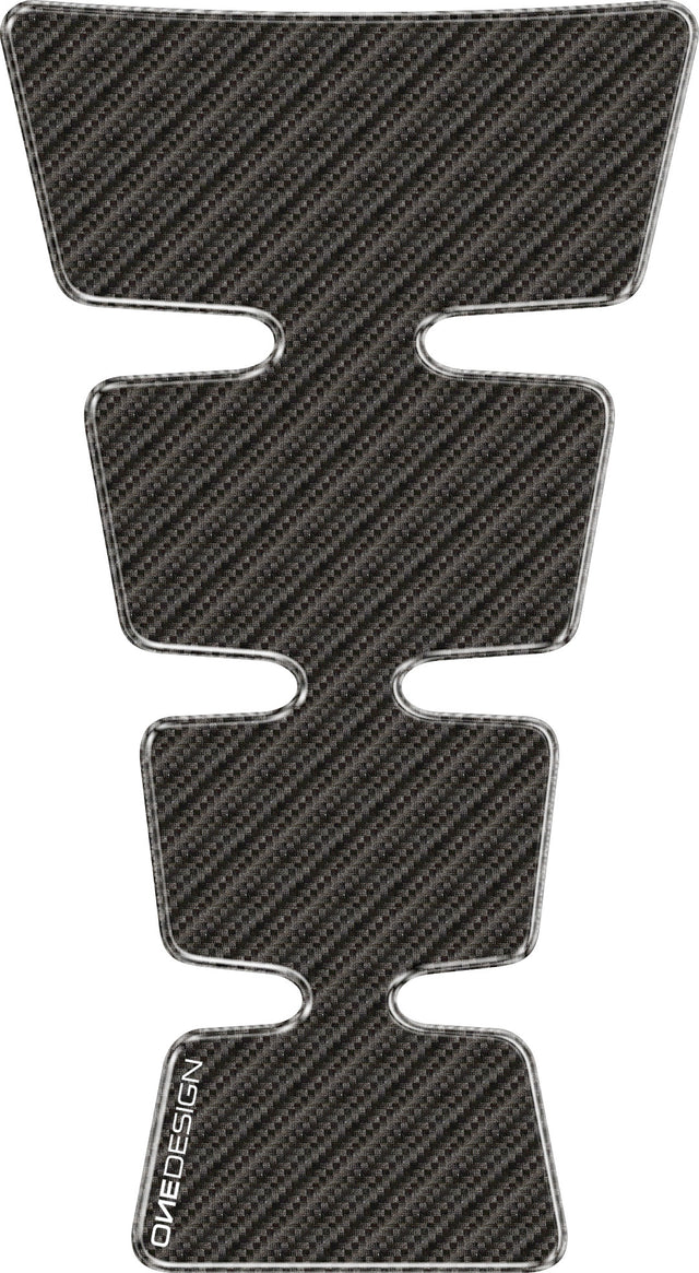 Paraserbatoio Maxi Carbonio Print Adesivo One Design - 1