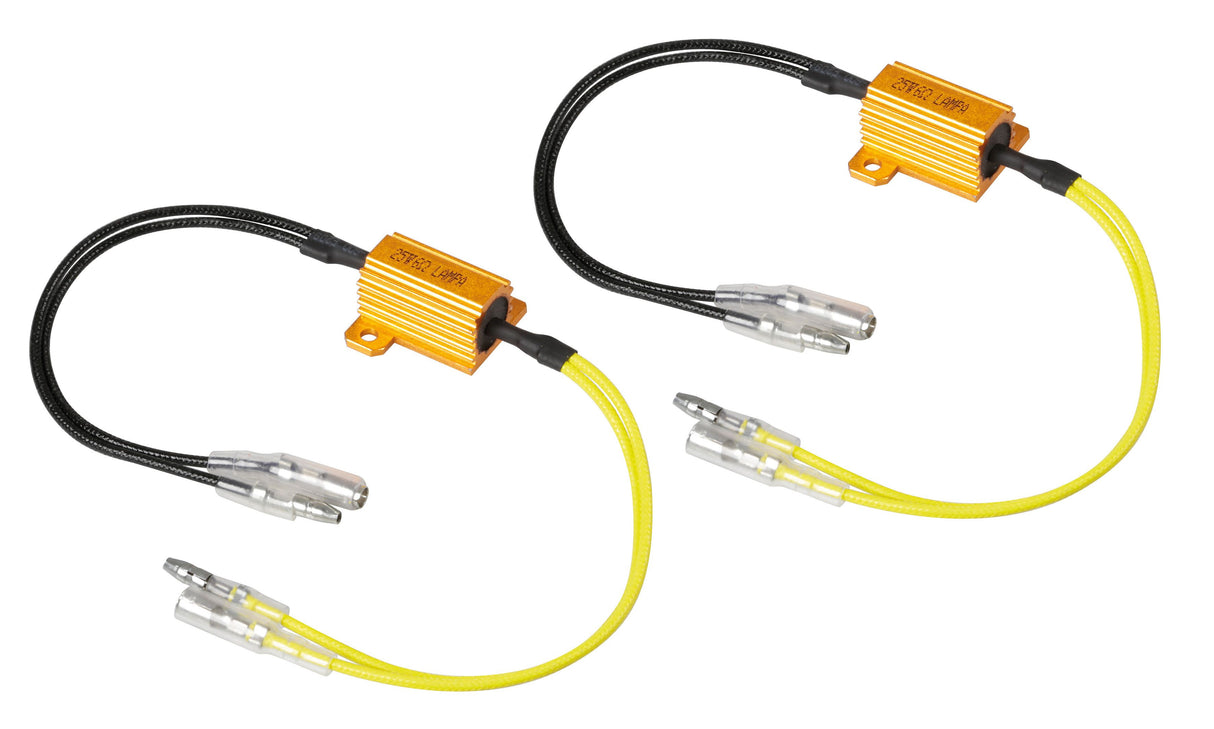 Resistenze In Alluminio 60hm 25w Lampa - Coppia Di Connettori Rapidi - 3