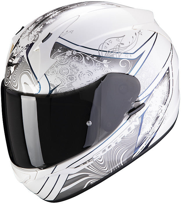 Casco Exo-390 Clara Scorpion - Casco Integrale Bianco/argento - 1