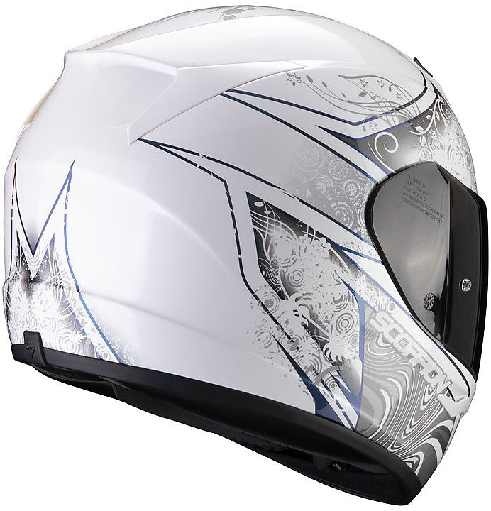 Casco Exo-390 Clara Scorpion - Casco Integrale Bianco/argento - 2