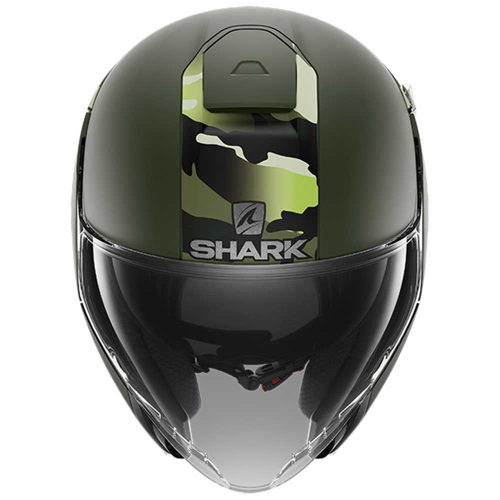 Casco Citycruiser Genom Shark - Casco Jet Verde/nero - 3