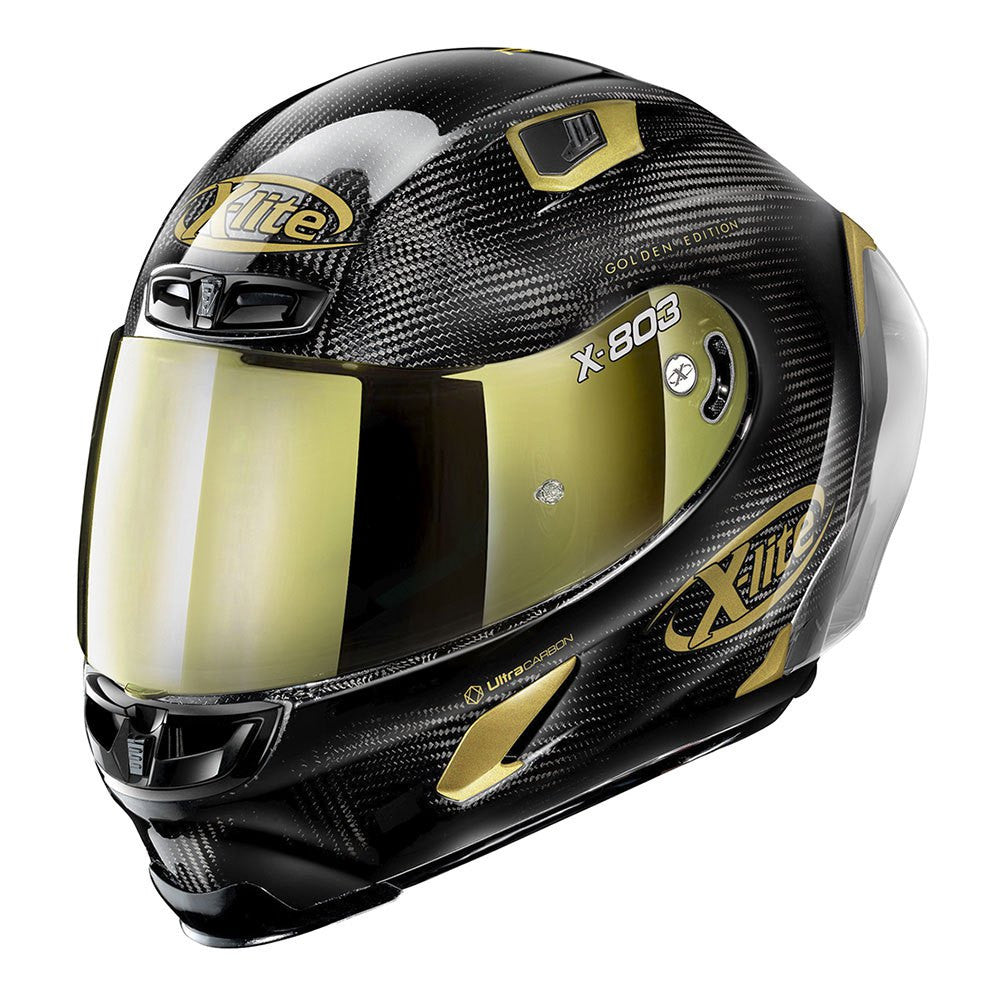 Casco X-803 Rs Ultra Carbon X-lite - Casco Racing Golden Edition - 1
