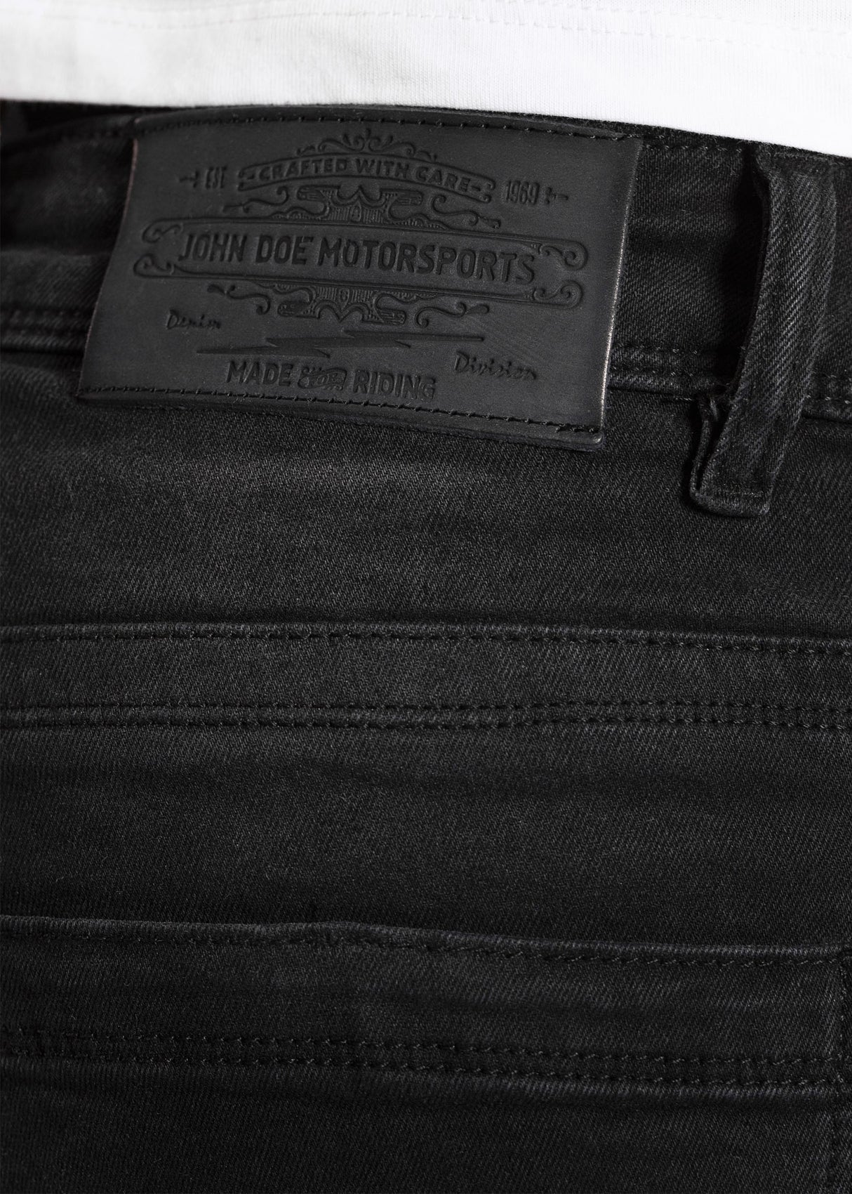 Pantaloni Original Jeans John Doe - Pantaloni Black Used Lunghezza 32 Certificato Aaa - 10