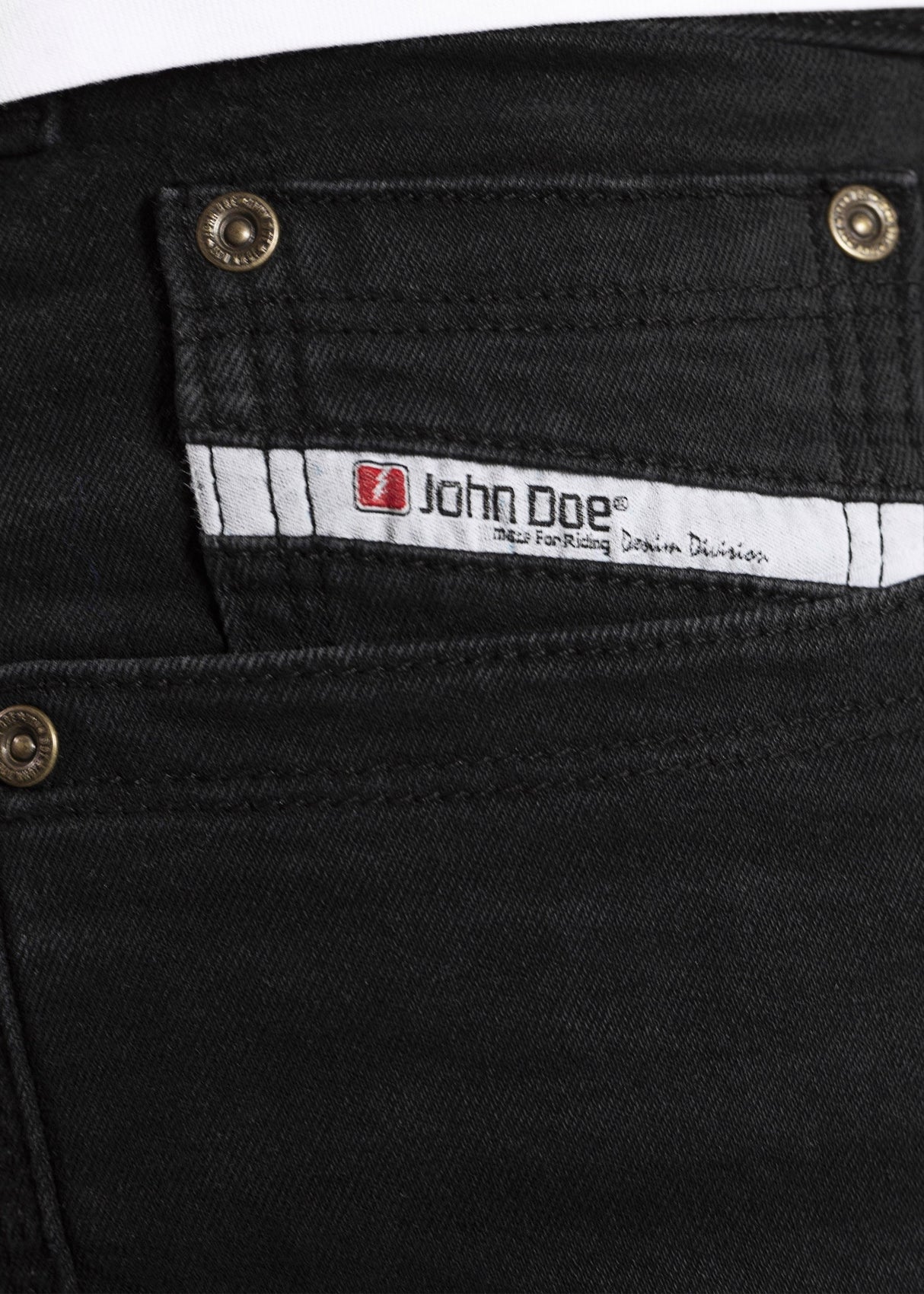 Pantaloni Original Jeans John Doe - Pantaloni Black Used Lunghezza 32 Certificato Aaa - 8