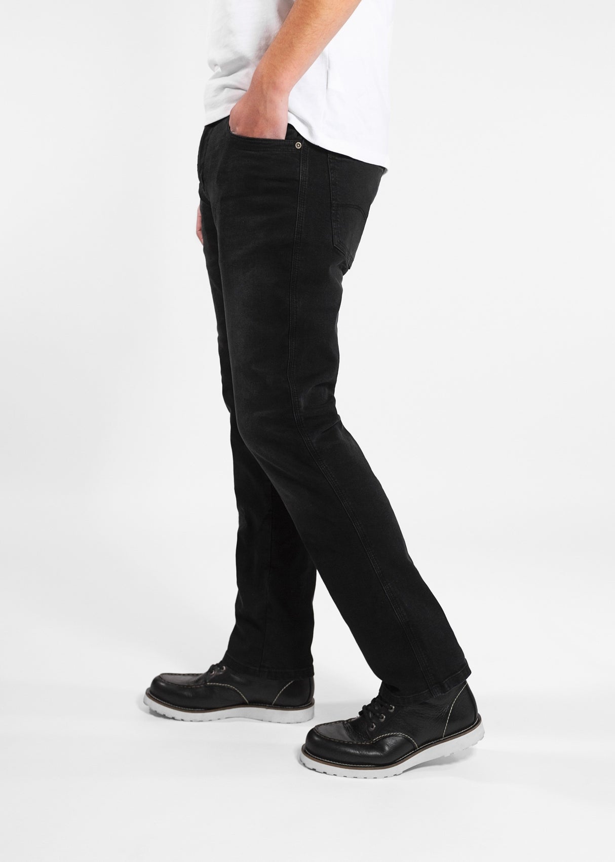 Pantaloni Original Jeans John Doe - Pantaloni Black Used Lunghezza 32 Certificato Aaa - 7