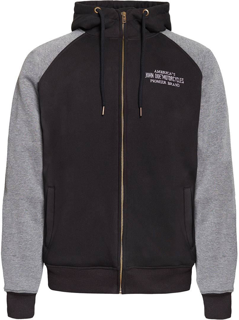 Felpa Xtm John Doe - Felpa con Fodera In Kevlar e Protezioni Nero/grigio - 1