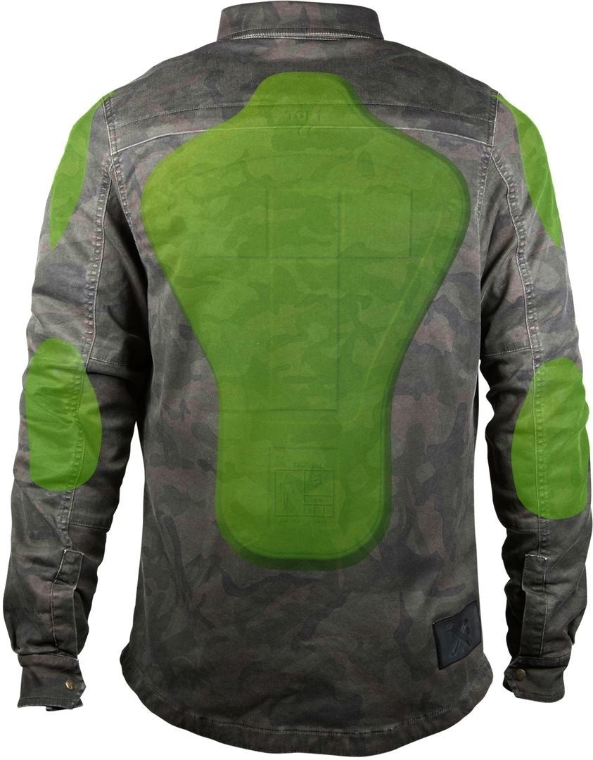 Camicia Xtm John Doe - Camicia Camoufale Foderata In Kevlar con Protezioni - 3
