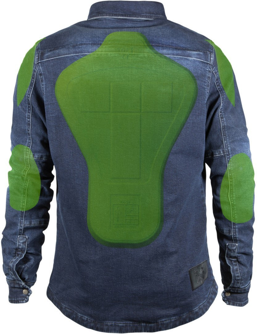 Camicia Jeans Xtm John Doe - Camicia Foderata In Kevlar con Protezioni - 3