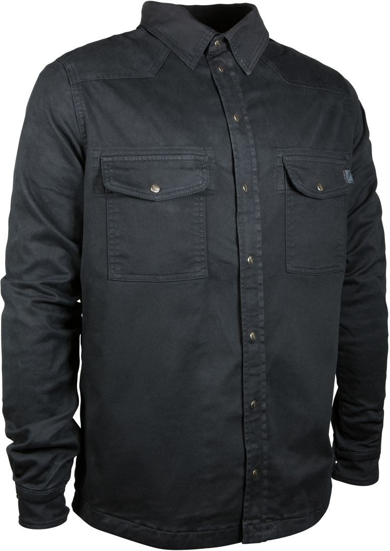 Camicia Xtm John Doe - Camicia Nera Foderata In Kevlar con Protezioni - 2