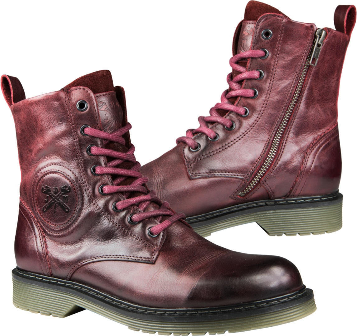 Scarponcino Donna Sixty John Doe - Scarponcino Bordeaux Impermeabile - 4