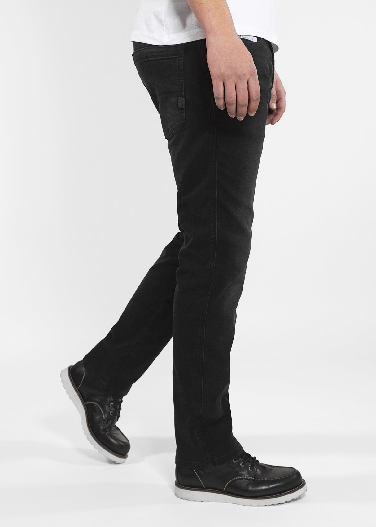 Pantaloni Original Jeans John Doe - Pantaloni Black Used Lunghezza 34 Certificato Aaa - 4