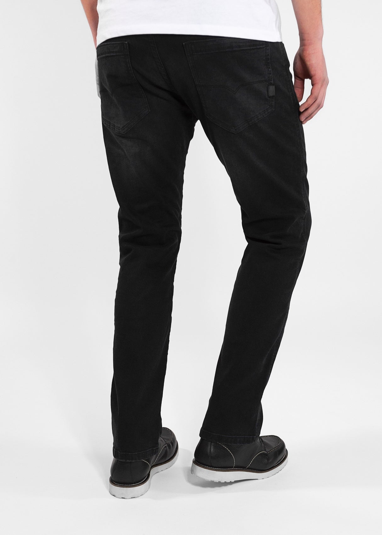 Pantaloni Original Jeans John Doe - Pantaloni Black Used Lunghezza 34 Certificato Aaa - 5