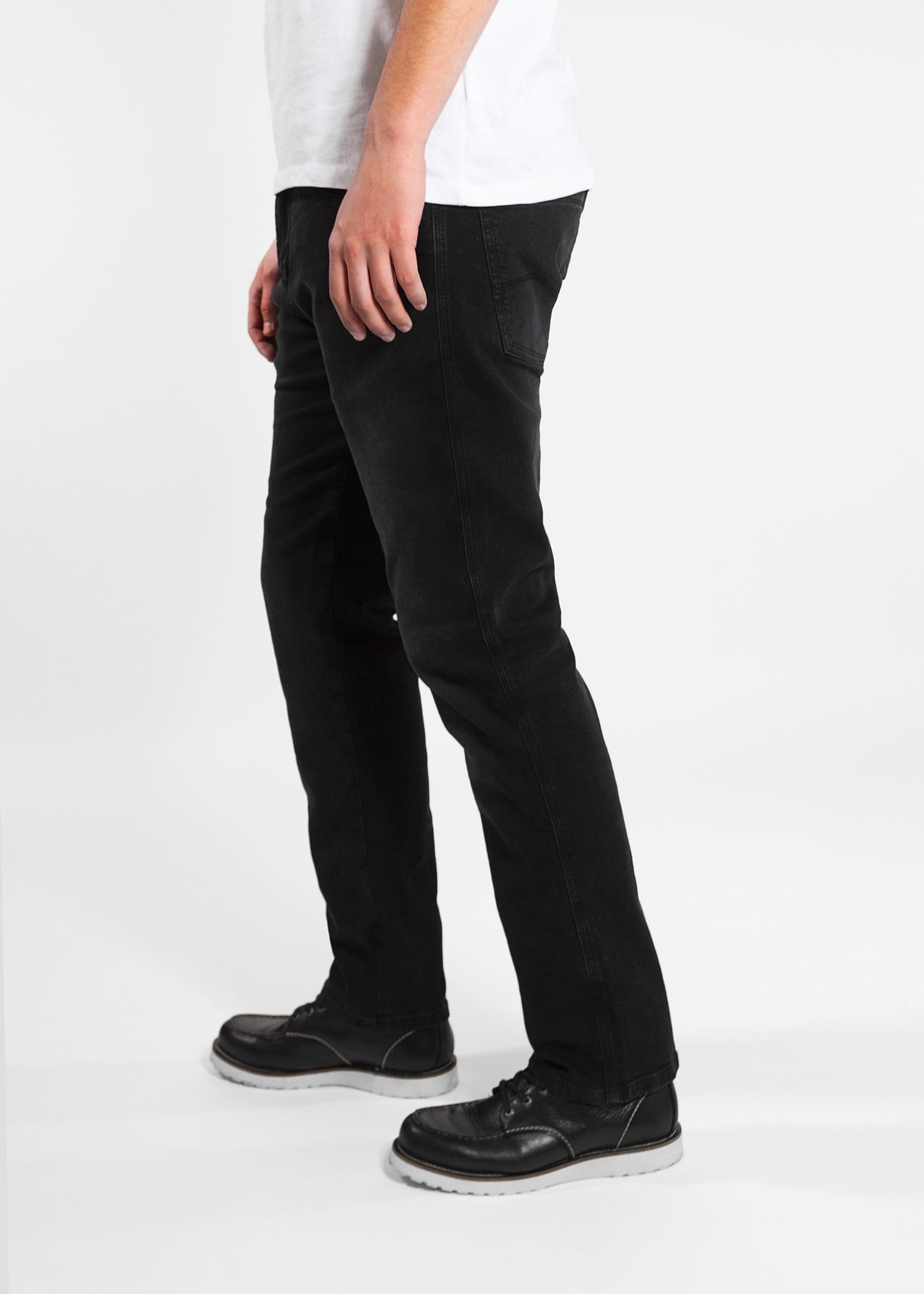 Pantaloni Original Jeans John Doe - Pantaloni Black Used Lunghezza 34 Certificato Aaa - 3