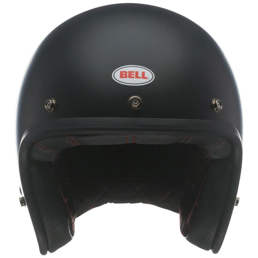 Casco Custom 500 Bell - Casco Jet 3 Bottoni Nero Opaco - 2