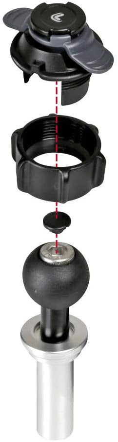 Opti-case 90557 Lampa - Opti-case Per Fissaggio a Canotto Di Sterzo 10-30mm - 3