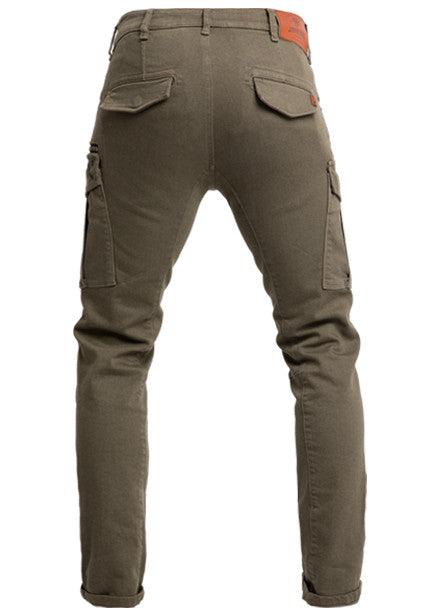 Pantaloni Defender Mono John Doe - Pantaloni con Tasconi Omologati 32 Verde Oliva - 3