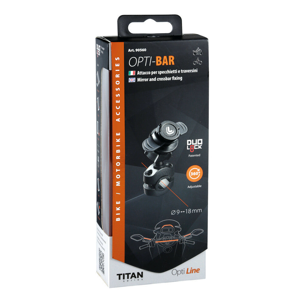 Opti-bar Fissaggio Titan Per Telaietti e Specchietti Dam. - 4