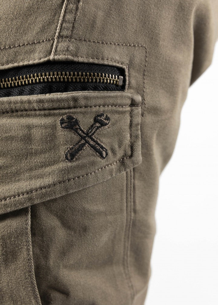 Cargo Men Stroker Camel Xtm Pantaloni Moto Certificati John Doe - 6