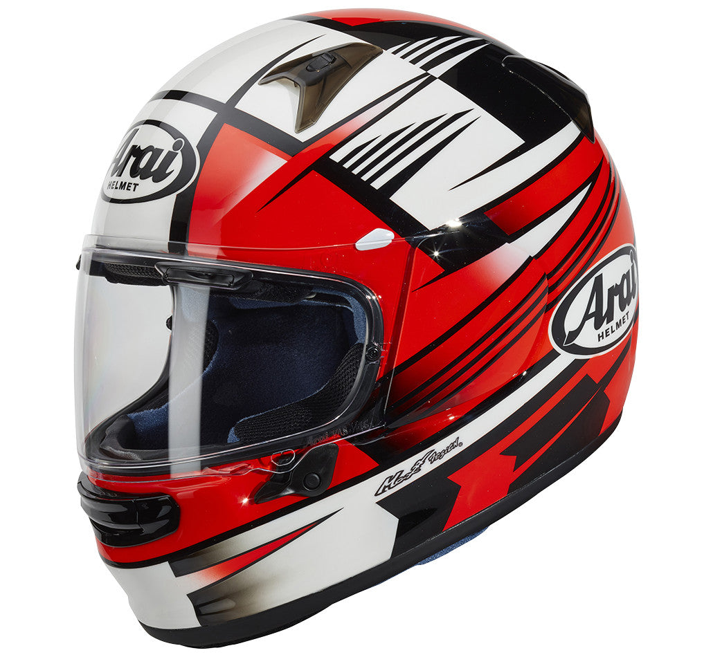 Profile-v Rock Red Casco Inegrale Arai - 1
