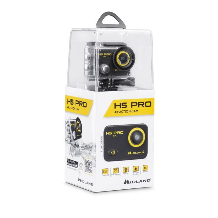 H5 Pro Videocamera 4k Stabilizzata Midland - 8