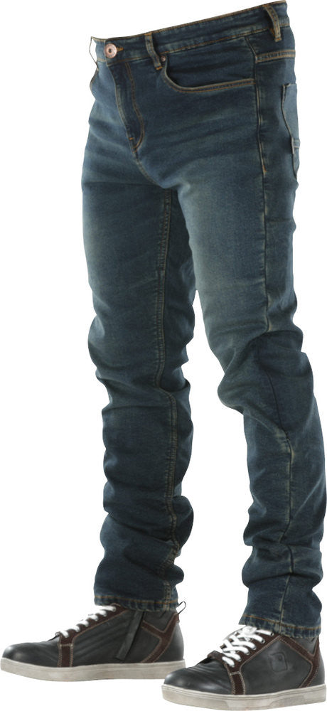 Monza Pantalone Jeans Da Moto Certificato Motto - 4