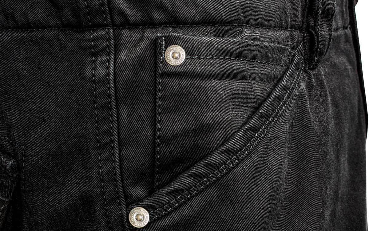 Cargo Stroker Lung. 30 Black Pantalone con Protezioni Omologato John Doe - 5