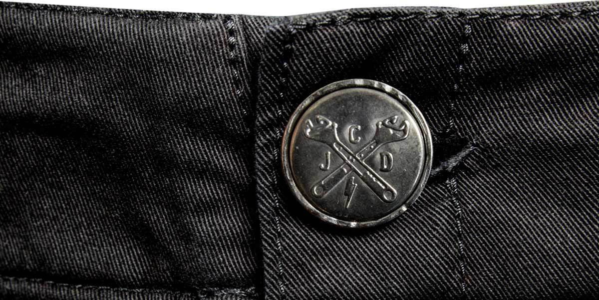 Cargo Stroker Lung. 30 Black Pantalone con Protezioni Omologato John Doe - 7