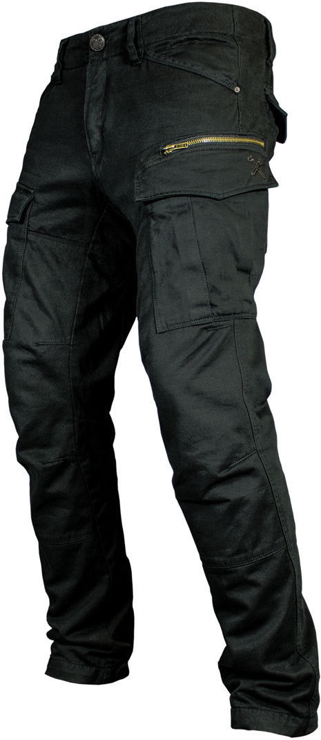 Cargo Stroker Lung. 30 Black Pantalone con Protezioni Omologato John Doe - 2