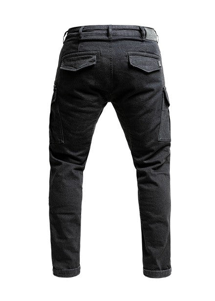 Defender Mono Lung. 30 Black Pantalone con Protezioni Omologato Aaa John Doe - 3