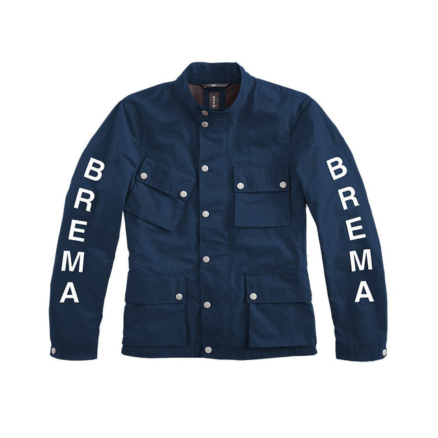 Silver Vase J-man Blu Giacca Moto Brema - 1