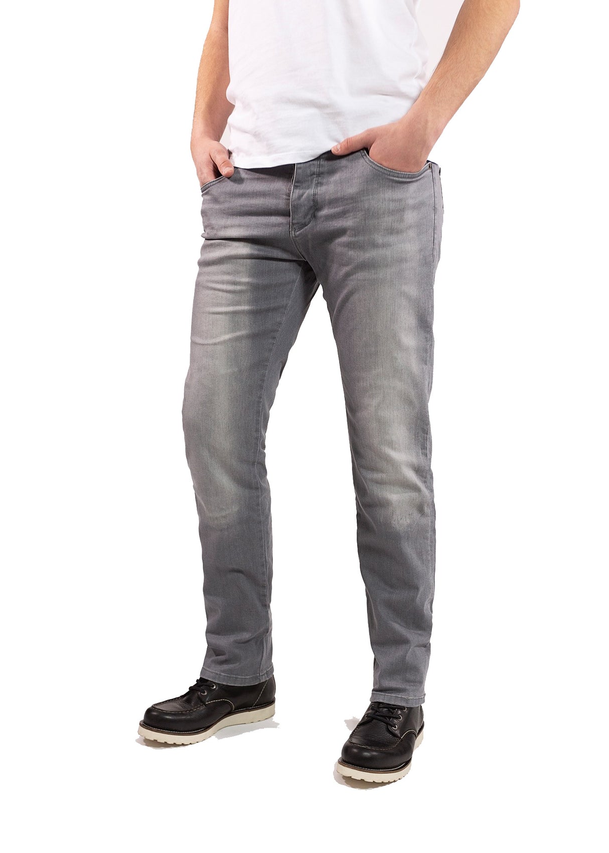 Ironhead Used Light Grey Jeans Certificati Aaa John Doe - 1