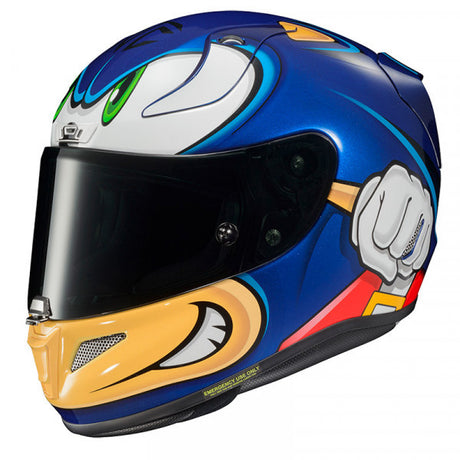 Rpha11 Sonic Sega Mc2 Casco Integrale Hjc - 1
