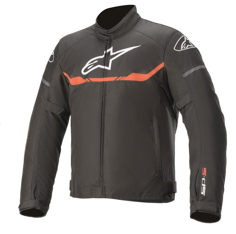 T-sp S Giacca Impermeabile Black Red Alpinestars - 1