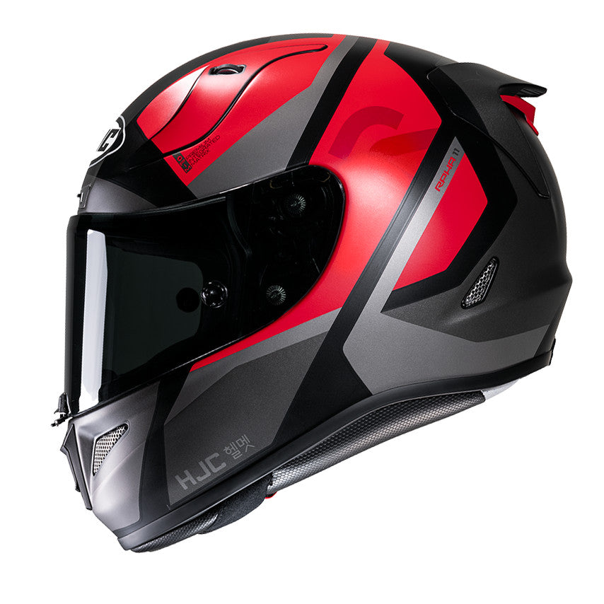 Rpha 11 Hjc Seeze Mc1sf Nero Grigio Rosso Casco Integrale - 1