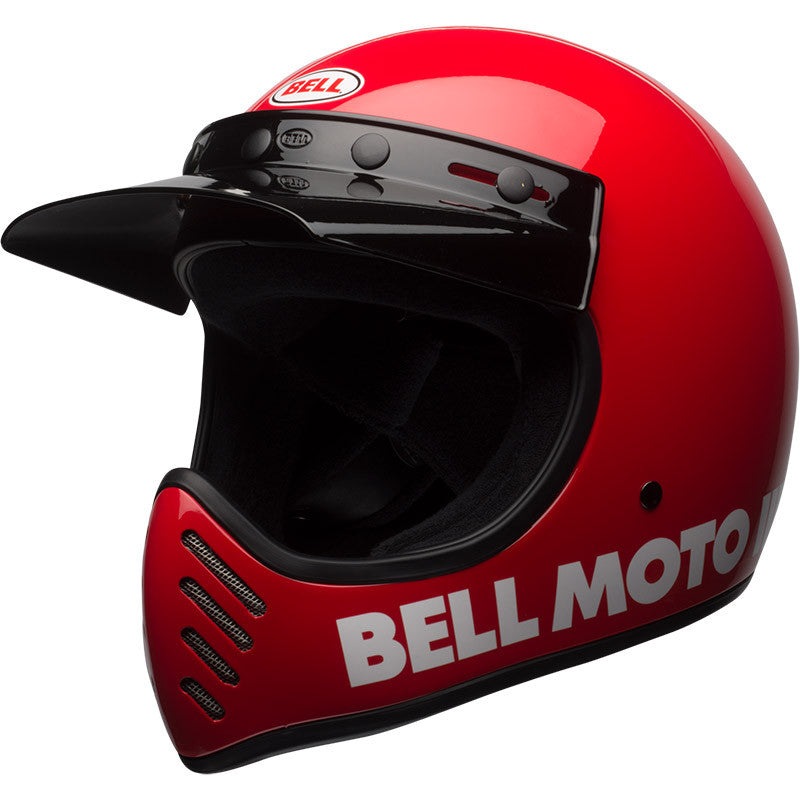 Casco Moto-3 Classic Red Retro' Bell - 1