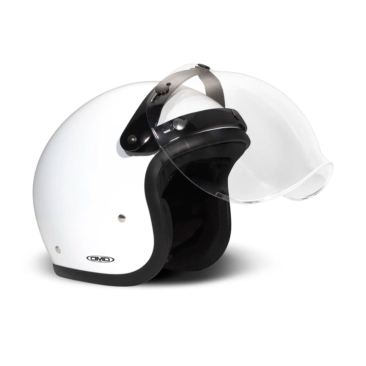 Flip-up Bubble Visor Clear Dmd