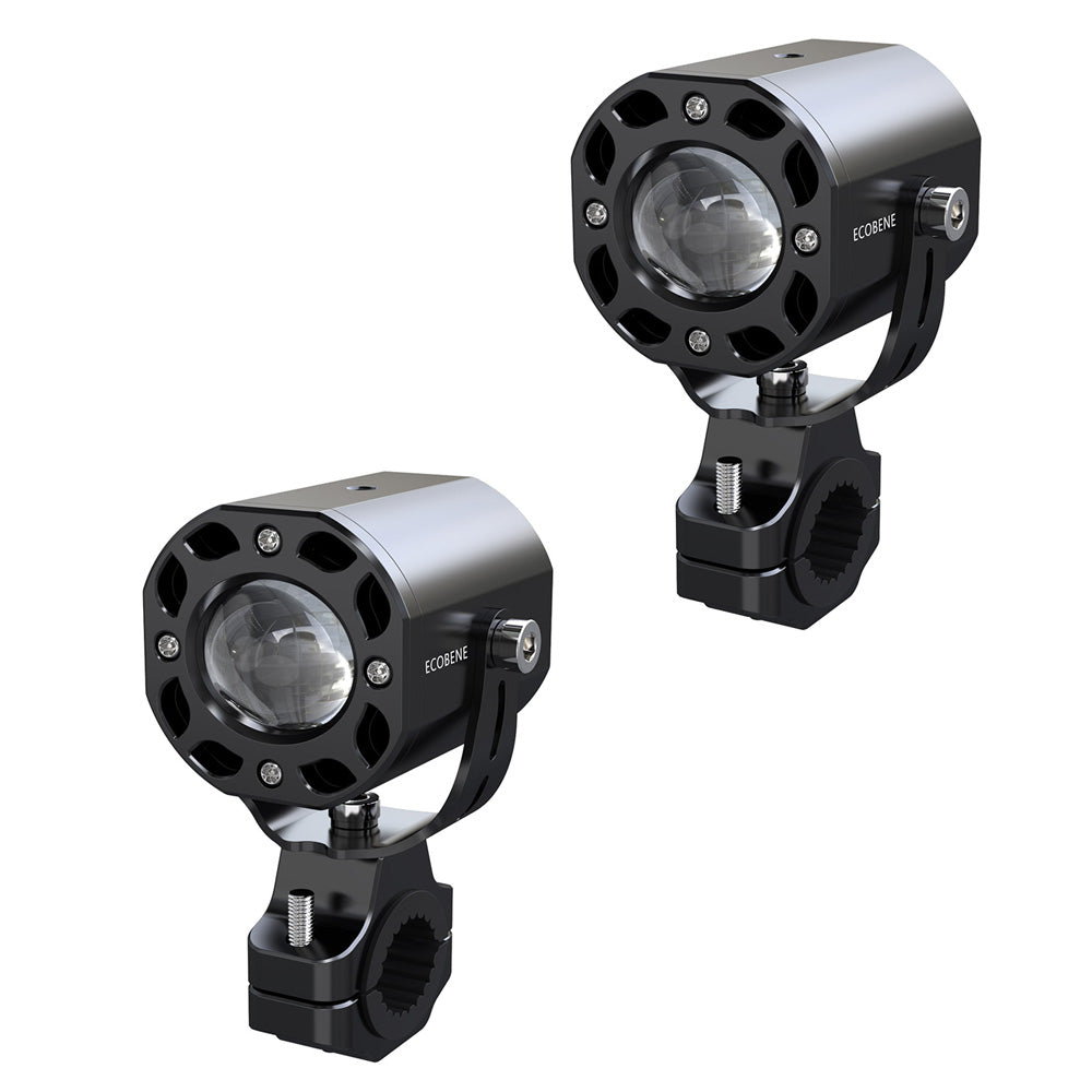 Ecobene - Coppia Luci Aggiuntive Da 25w Luci Diurne/lunga Distanza con Controllo Wireless Sifam