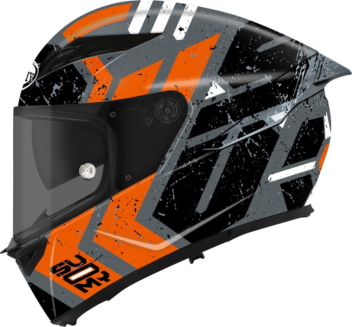 Casco Stellar e Entropy Matt Orange/e06 Suomy