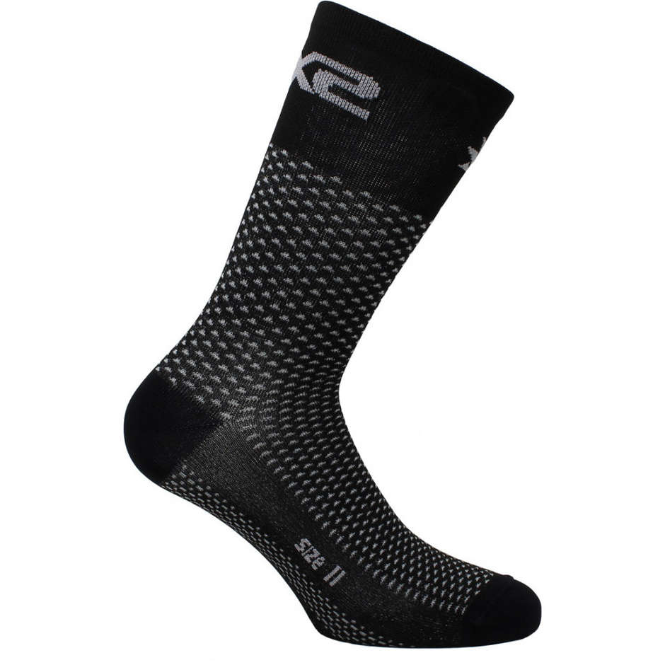 Calza Corta All Black Termica Six 2