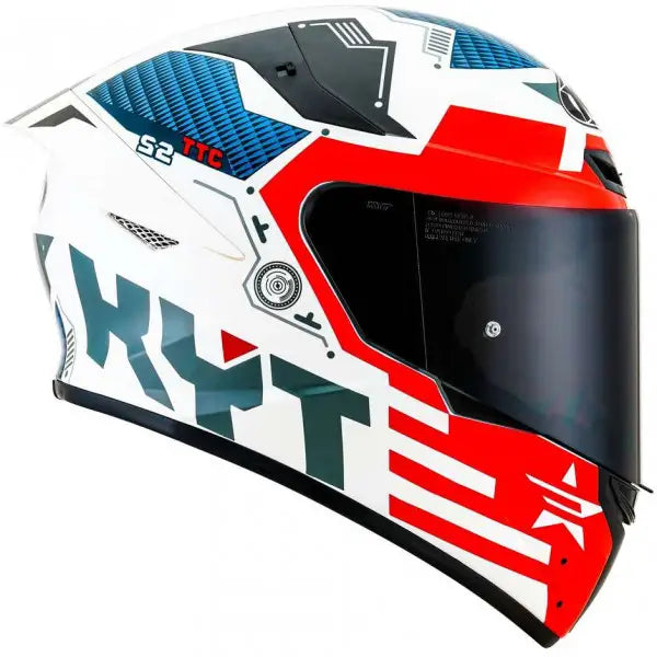 Casco Kyt Tt-revo Fuselage Red /Ë06 Casco Integrale Kyt