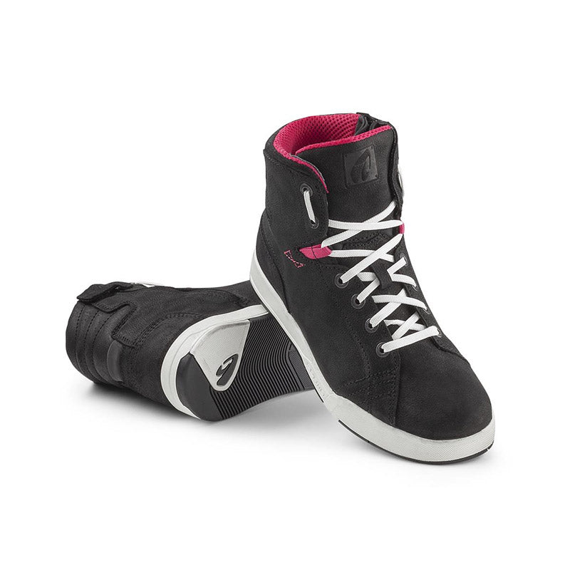 Swift X Fit Lady Dry Black/white Tomaia In Pelle Pieno Fiore  Sneackers Forma