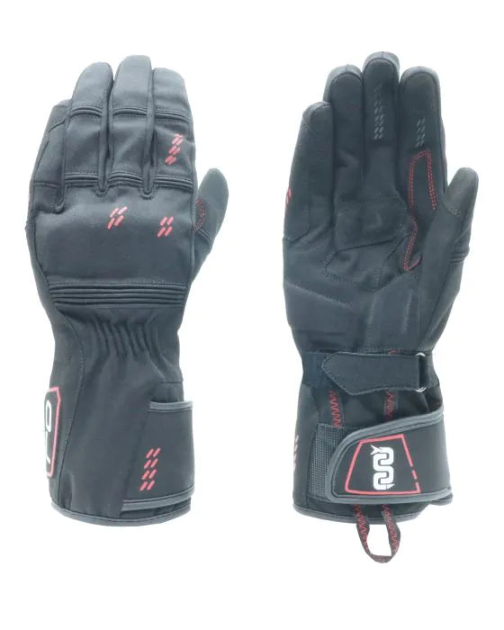 GUANTO SKELTER BLACK-RED INVERNALE THINSULATE OJ
